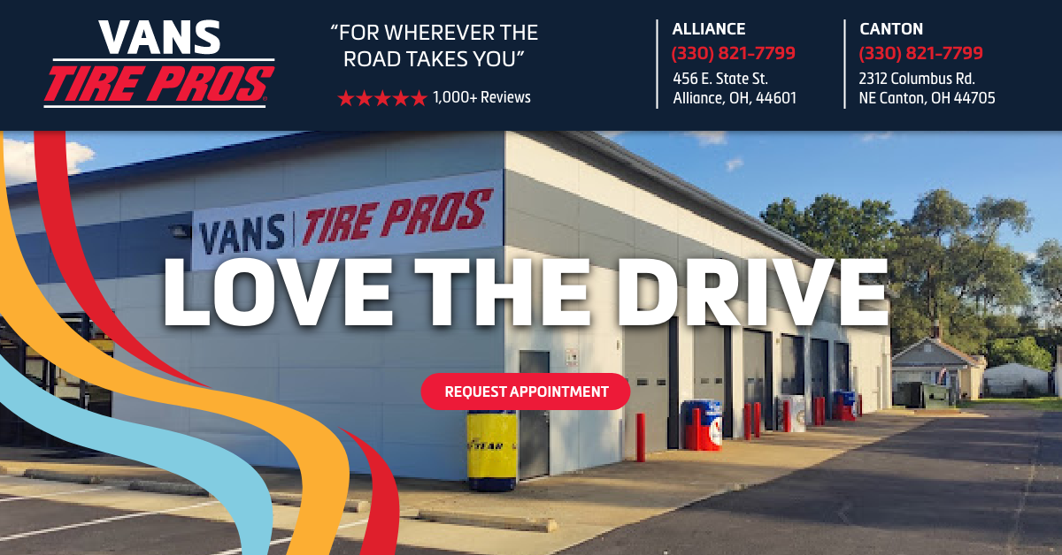 Van's Tire Pros & Auto Repair - Alliance & Canton logo